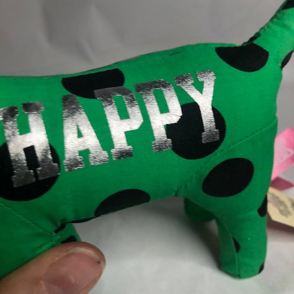 Victoria's Secret Green Dog with black spots (retired) New with tags - Picture 6 of 7